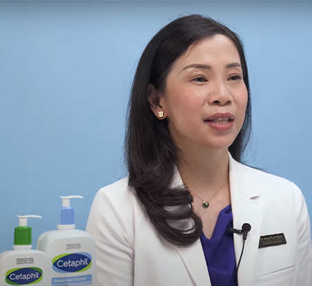 Cetaphil skincare trivia squat challenge