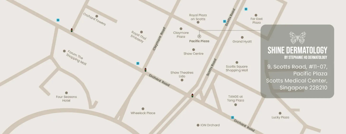 Map of Shine Dermatology